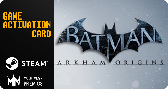 Cartão Presente Steam Batman Arkham Origins para PC - Multi Mega Premios